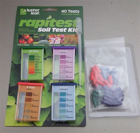 rapitest soil test kit instructions